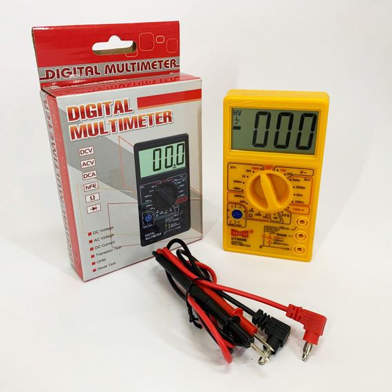 Цифровий мультиметр для дому, Універсальний вимірювальний прилад для струму, Електронний тестер напруги JC-21 | Зображення 7