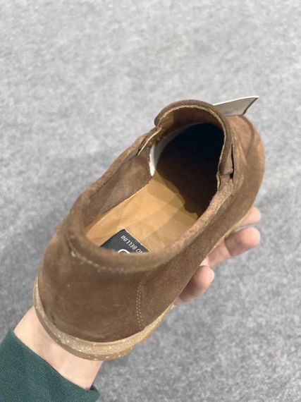 Чоловічі лофери Luciano Bellini 687 коричневий замш 42 розмір | Зображення 4