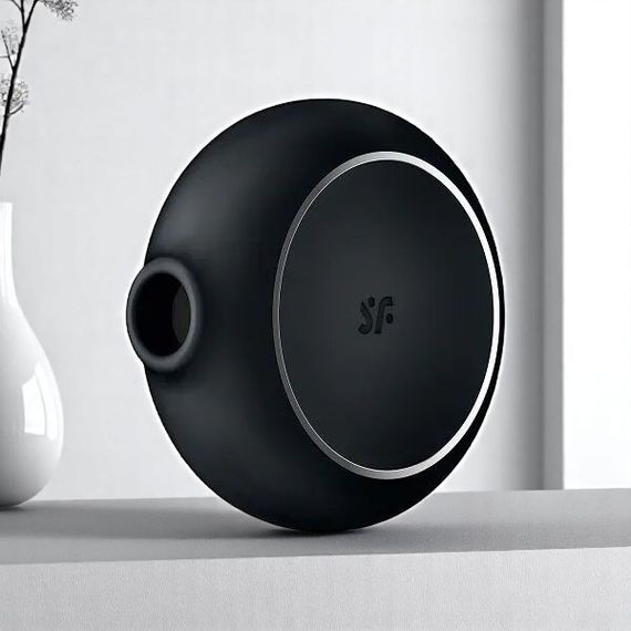 Вакуумний стимулятор Satisfyer Pro To Go 3 чорний — портативна насолода у стильному форматі