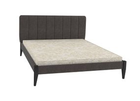 Двуспальная кровать iSmart Лондон ТК Венге + Аляска 96 140х200 см (DDMBG-1435)