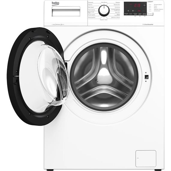 Стиральная машина Beko фронтальная WUE6612IXBW | Зображення 1