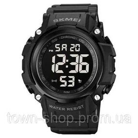 Часы наручные мужские SKMEI 1886BKBK BLACK-BLACK, модные мужские часы, часы наручные мужские. Цвет: черный
