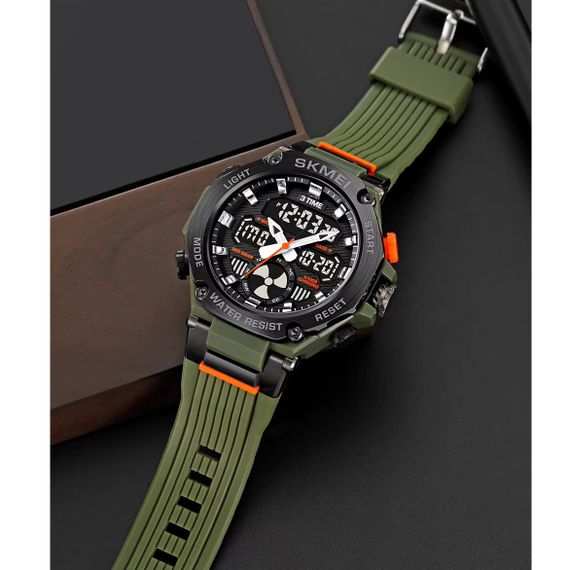 Чоловічі годинники для риболовлі SKMEI, Оригінальні спортивні годинники для походів LO-64 | Зображення 1