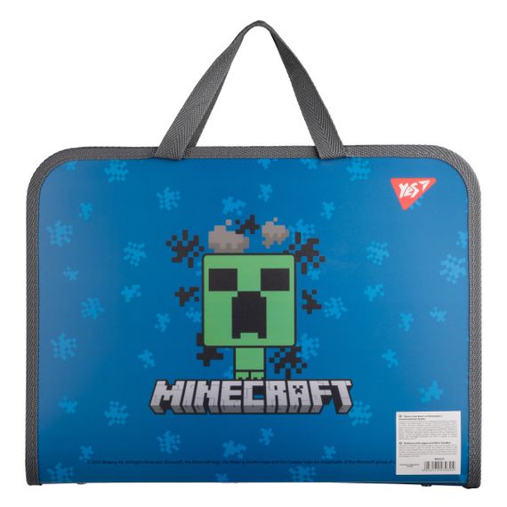Папка портфель YES Minecraft Alex 492237 3х26х35 см | Зображення 3