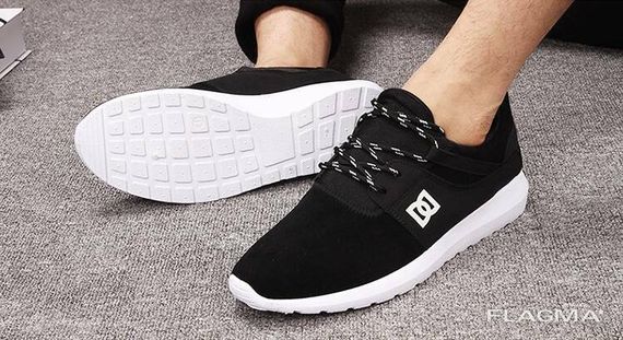 Мужские кроссовки DC All Blacks размеры 42, 43, 44 Новинка Мужские Кроссовки Old School | Зображення 1