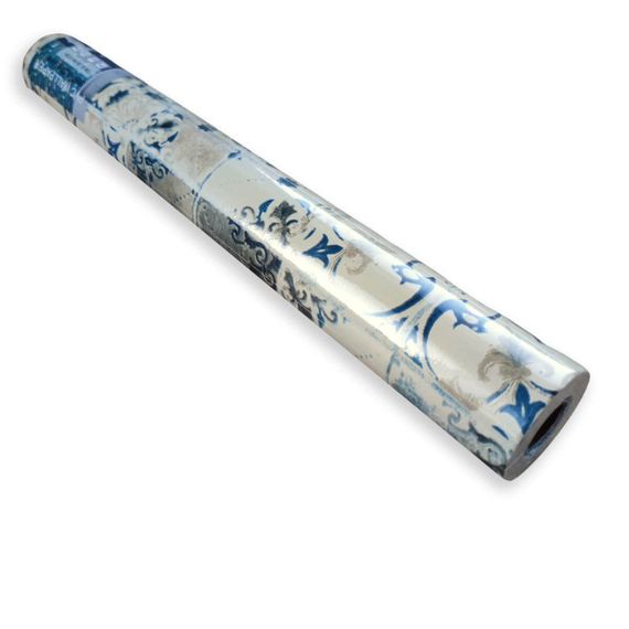 Самоклеюча плівка 0,45х10м х 0,07мм Оливковий орнамент SW-00001232 | Зображення 4