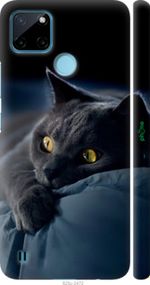 Чохол на Realme C25Y Димчастий кіт "825m-2553-2448"