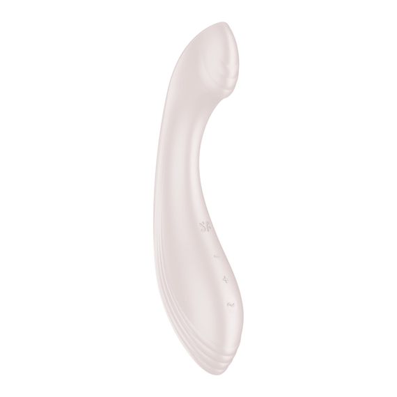 Вібратор для точки G Satisfyer G-Force Beige, 10 режимів + 5 рівнів інтенсивності | Зображення 4