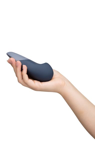 Вібратор для стимуляції клітора безшумний Womanizer Vibe, темно-синій Sex Aura | Зображення 2