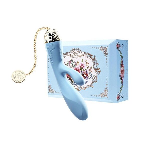 Смартвібратор-кролик Zalo — Rosalie Royal Blue sexstyle | Зображення 2