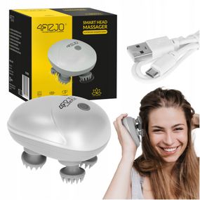 Електричний масажер для голови 4FIZJO Smart Head Massager 4FJ0619 White (P-5907739319500)