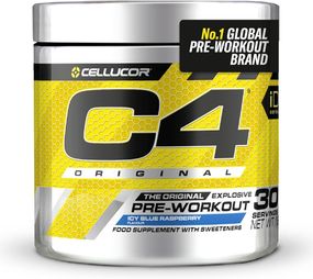 Предтренировочный комплекс Cellucor INT C4 30 serv 190 gram ( Ice blue razz)