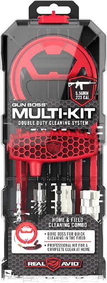 Набір для чищення зброї Real Avid Gun Boss Multi-Kit Набір для чищення ар 5.56 Набір для чищення зброї 5.56