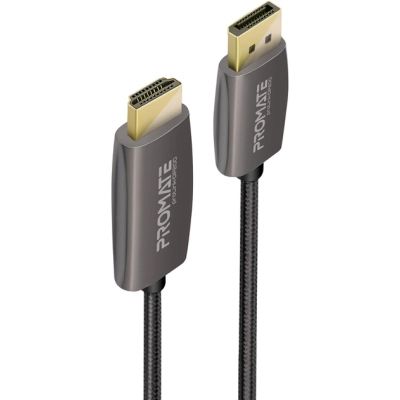 Кабель мультимедийный DisplayPort to HDMI prolink-dp200.black Promate (prolink-dp200.black)