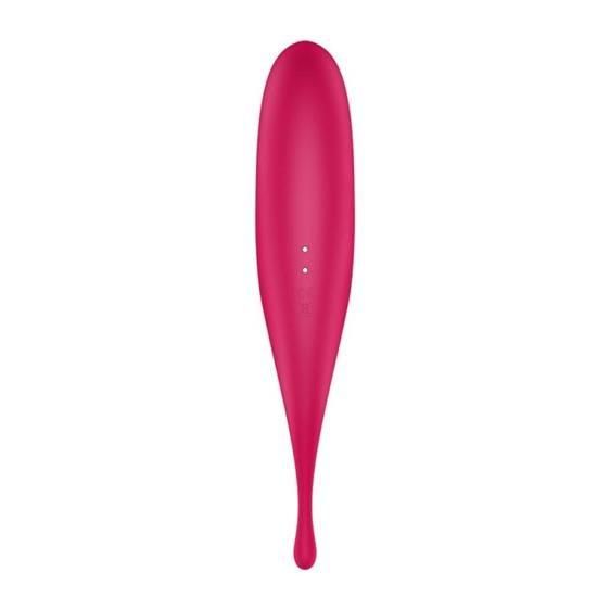 Вакуумний кліторальний стимулятор - Satisfyer Twirling Pro Red Sex Aura | Зображення 1