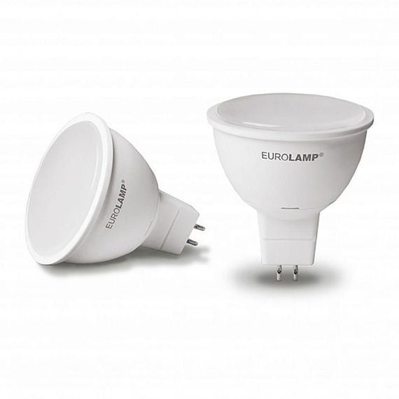Світлодіодна лампа EUROLAMP MR16 5W GU5.3 4000K з регулюванням яскравості (LED-SMD-05534(Е)dim) | Зображення 1