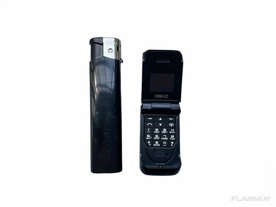 Маленький мобильный телефон раскладушка LONG-CZ J9 черный | Зображення 4