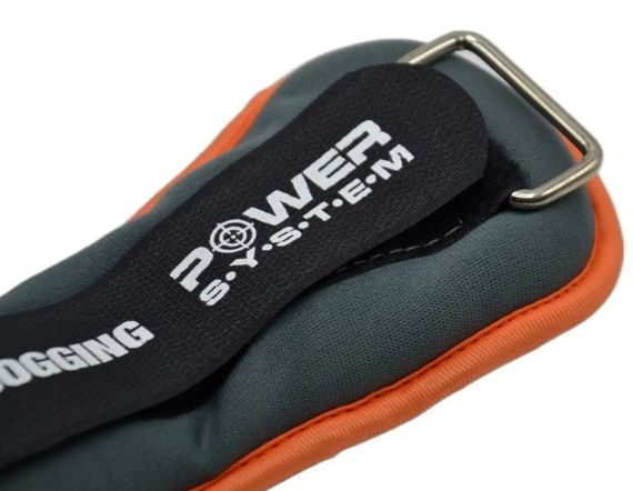 Обважнювачі-манжети для ніг та рук Power System PS-4072 Ankle Weights (2 шт*1.5 кг) (PS_4072_Grey) | Зображення 5