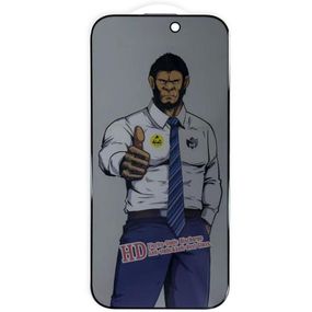 Защитное стекло Privacy 5D Anti-Static (тех.пак) для Apple iPhone 17 / 16 Pro (6.3") Черный