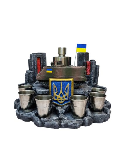 Штоф "М113" декоративна підставка для алкоголю, тематичний Міні Бар | Зображення 6