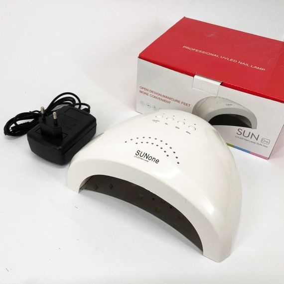 Универсальная лампа для сушки гель лака, Домашняя лампа для ногтей маникюра RU-64 | Зображення 3