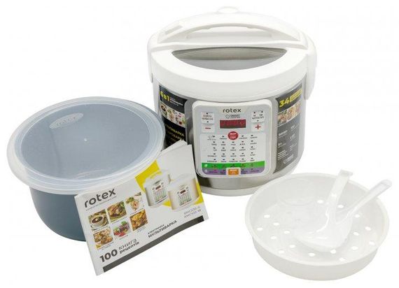 Мультиварка рисоварка Rotex RMC532-W Smart Cooking | Зображення 7