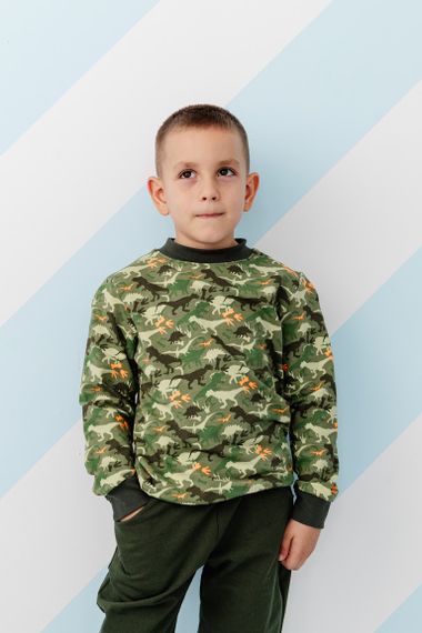 Костюм для хлопчика Носи своє 110 Зелений (p-7650-65749) | Зображення 4