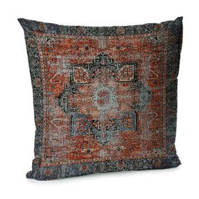 Подушка диванная с бархата Персидский ковер 45x45 см (45BP_ERA018)