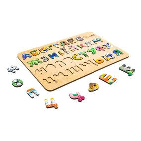 Дитячий дерев'яний сортер А3 Абетка АртA3-30273