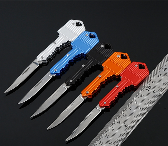 Брелок-нож в виде ключа 12.5 cm, Синий | Зображення 1