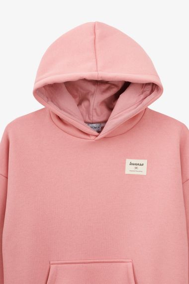 Костюм худі+штани для дівчинки Benini 241187 140 см Рожевий shop (2000990795007) | Зображення 2