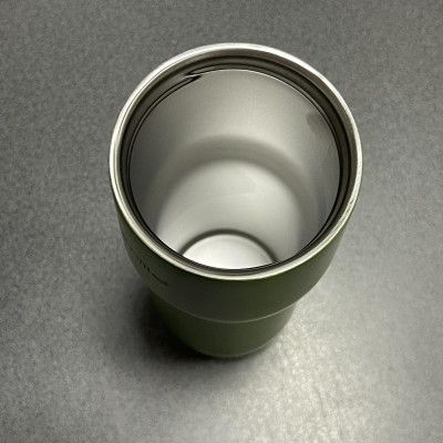 Термостакан без крышки Kamille 90032 450 мл зеленый | Зображення 1