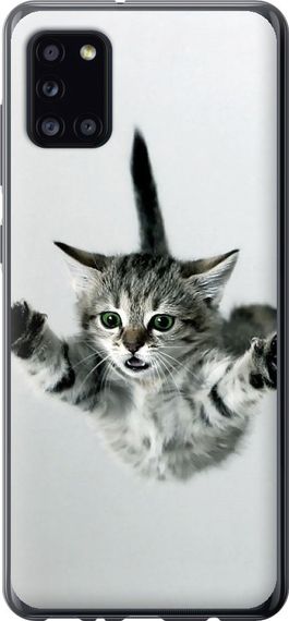 Чехол на Samsung Galaxy A31 A315F Летящий котёнок "2322u-1908-17620"