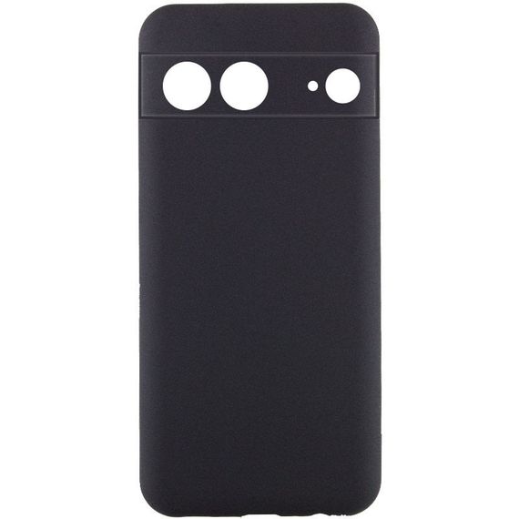 Чохол Silicone Cover Lakshmi Full Camera (AAA) для Google Pixel 8 Чорний / Black