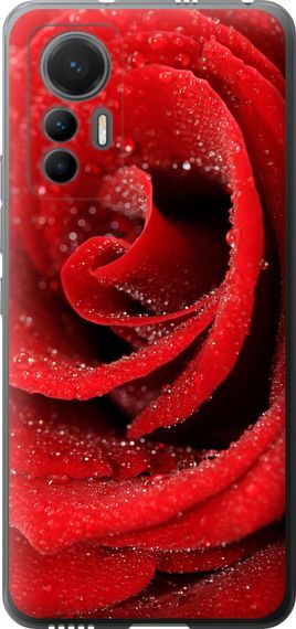 Чехол на Xiaomi 12 Lite Красная роза "529u-2579-17620"