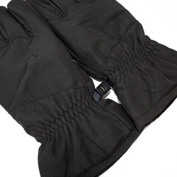 Зимові тактичні рукавиці SoftShell водонепроникні сенсорні чорні розмір XL Україна. | Зображення 3