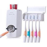Дозатор зубної пасти, Тримач для зубних щіток стерилізатор, Toothpaste Dispenser JX1000.