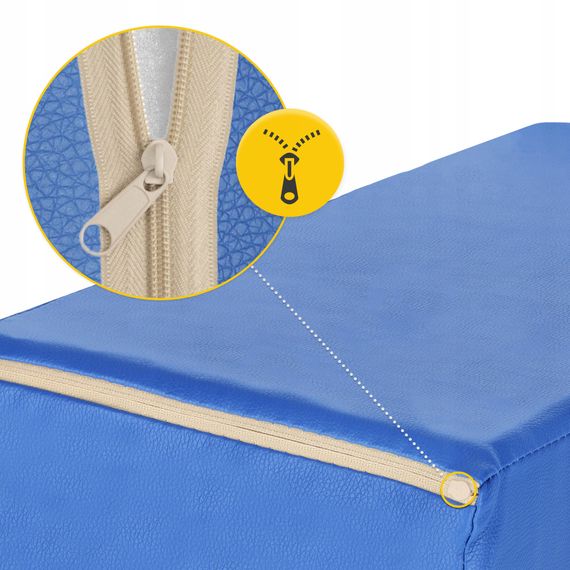 Клин для реабілітації та масажу 4FIZJO 54 x 22 x 12 см Blue (P-5905973403023) | Зображення 5