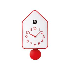 Настінний годинник з маятником Guzzini Home 16860555 білий