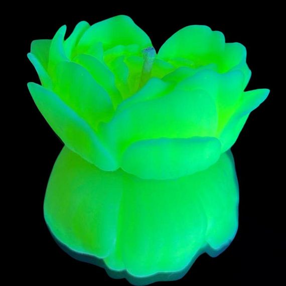 Свеча люминисцентная низкотемпературная GlowKink салатовая, M sexstyle