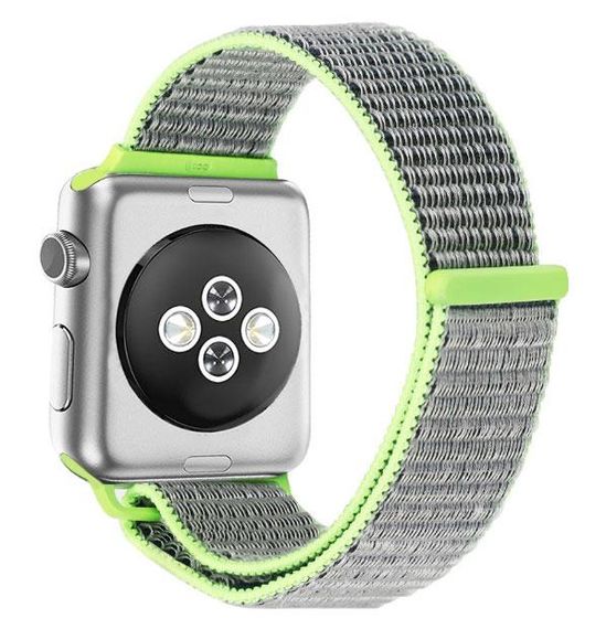 Нейлоновый ремінець Primo для годинника Apple Watch 38mm / 40mm / 41mm - Green | Зображення 3