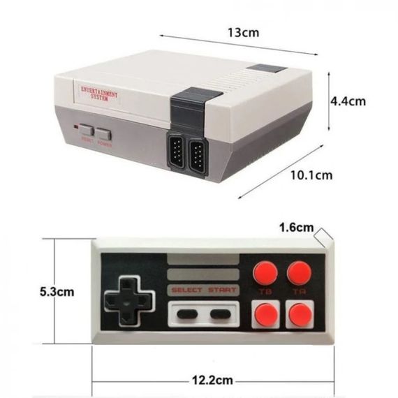 Игровая приставка GAME NES 620 / 7724 два джойстика 620 встроенных игр PA-848 8bit Av-Выход | Зображення 6