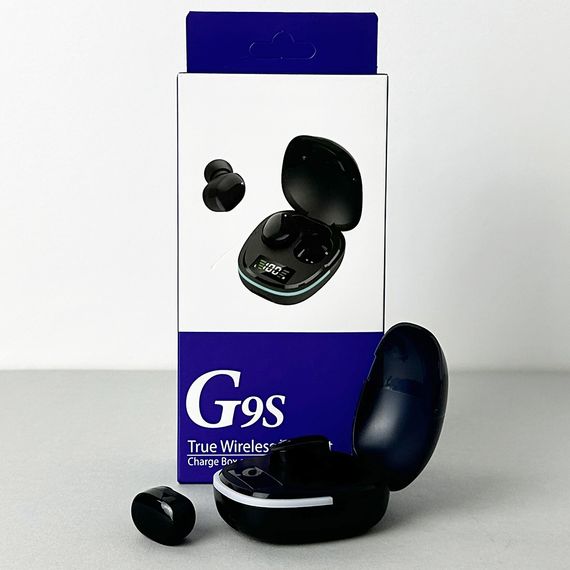 Бездротові навушники G9S series, EarBuds, Smart Case (Чорні)