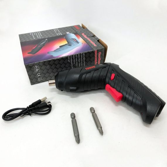 Шуруповерт аккумуляторный удобный Tuoye 226, Электро шуруповерт, WQ-939 Аккумуляторный шуруповерт | Зображення 5