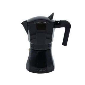 Кавоварка гейзерна 300мл (6 порцій) алюмінієва MR-1658-6 Espresso Moka Maestro