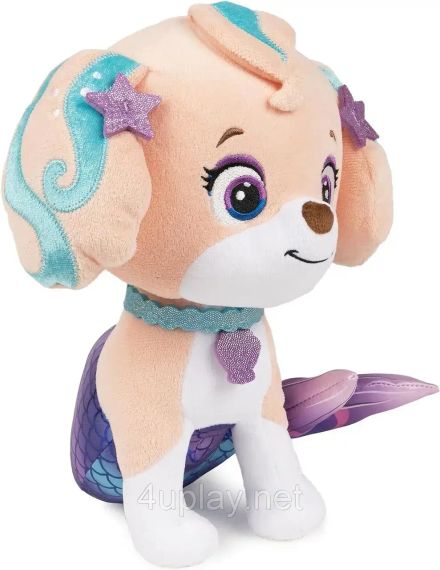 Щенячий Патруль М'яка іграшка Корал 23 см Оригінал Paw Patrol Official Plush Toy Coral | Зображення 2