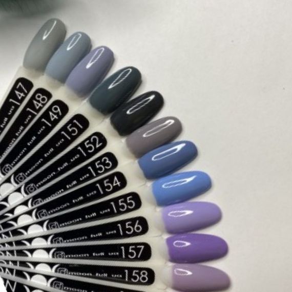 Гель-лак Moon Full №152 темно-сірий 8мл | Зображення 2