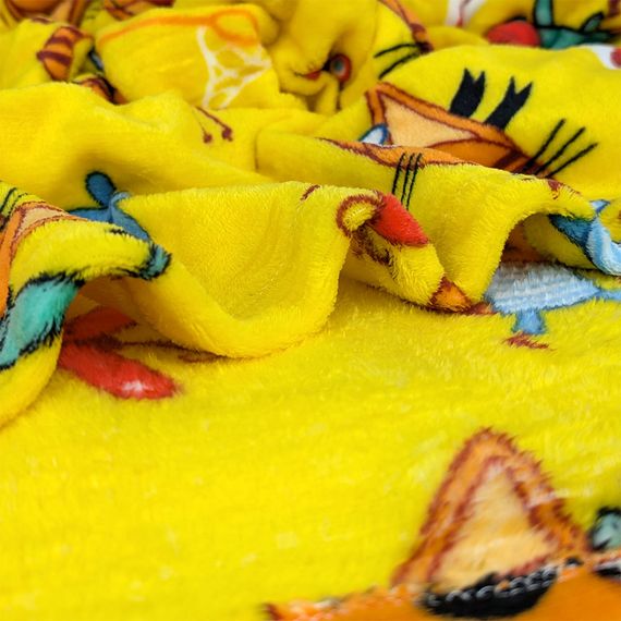 Плед фліс Веселі лисенята 150x200 см Love You | Зображення 2