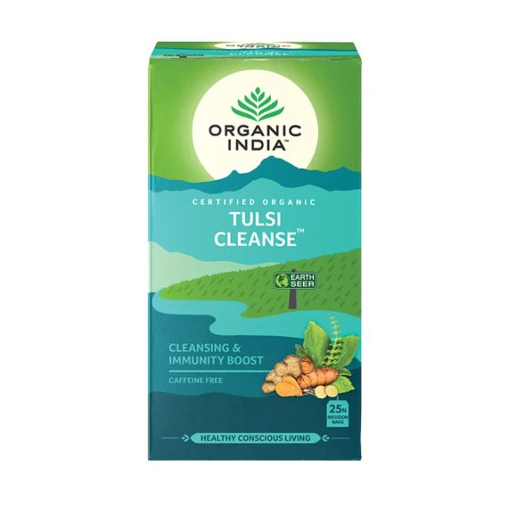 Трав’яний чай Туласі Детокс  25 пакетиків Organic India 801541507573