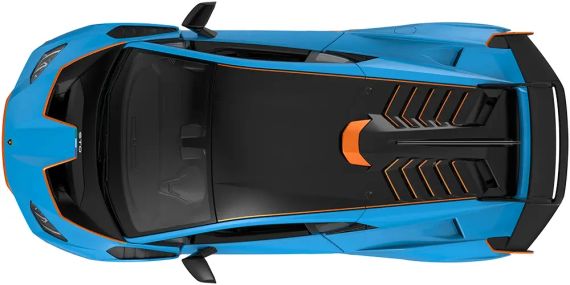 Машинка Rastar Lamborghini Huracan STO 1:14. Блакитний | Зображення 8